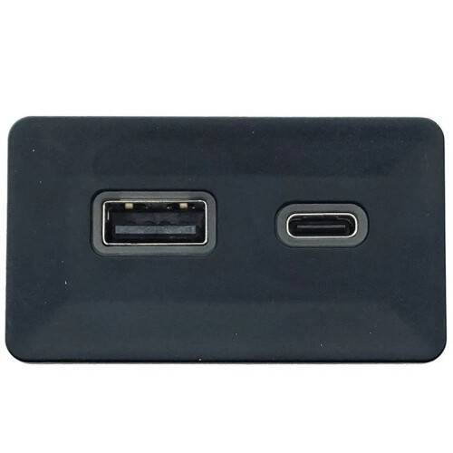 For   7 MK7  B8 CarPlay Media USB Type-C  MIB2 USB Type-C Adapter Plug Socket Wired CarPlay 2