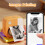 Pocket Printer  Portable Label Printer for Labeling Jars Bins Organizing Office USB Rechargeable Easy to Use 5