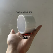 (5cm*500cm) Transparent Window Windproof Tape - Thickened Insulation and Windproof Strip, Door Seam Leakage Seal, Transparent