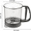 Flour Sifter for Baking, Double-Layer Extra Fine Mesh Sieve Strainer, Handheld Squeeze Sugar Sifter for Kitchen 7