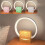 White Noise Sleep Light Sunrise Wake- Light Alarm Clock with Touch Night Light Sound Function  Speaker 6