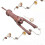 Funny Cat-shaped Back Scratcher Plastic Back Massage Tool With Long Handle 2
