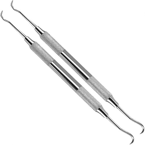 Professional Tartar Scraper Tool -double Ended Tartar Remover For Teeth(pack Of 2) G 1