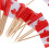 100 Pieces Decorative Flag Toothpicks Party Food Decorations Canada 3