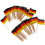 100 Pieces Decorative Flag Toothpicks Party Food Decorations Canada 2