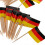 100 Pieces Decorative Flag Toothpicks Party Food Decorations Canada 3