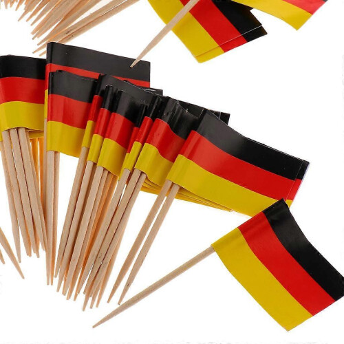 100 Pieces Decorative Flag Toothpicks Party Food Decorations Canada 2