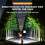 Induction COB Headlight Waterproof LED Headlamp Floodlight USB Rechargeable  Torch 3 Lighting Modes with Tail Light 2