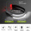 Induction COB Headlight Waterproof LED Headlamp Floodlight USB Rechargeable  Torch 3 Lighting Modes with Tail Light 4