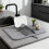 Super Absorbent Dish Drying Mat with Stackable Shelf for Efficient Kitchen Organization 3