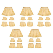 5X Kit di Paglia per Spaventapasseri Accessori per Costumi di Carta per Spaventapasseri Cravatte per Collo e Caviglie per La Decorazione di Accessori