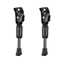 2X Kids Bike Kickstand Kinderfiets Enkelzijdige Kick Stand Achter Mount Fietsen Ondersteuning Rekken voor 20 Inch Kinderfiets