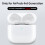 Compatible with AirPods 3 Charging Case Bluetooth Earphone USB-C Port Wireless Charging Box 3