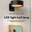Éclairage LED pour Tableaux, Éclairage Artistique, à Piles, à Intensité Variable, 13 Modes D'Éclairage, Doré 4