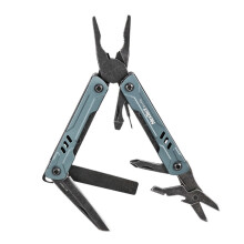 Father's Day Gift S11 Pro Mini Sailor Tang 12-in-1 Multitool with Folding Scissors, Screwdriver, and Knife for Outdoor Camping