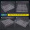 Acrylic CD/DVD Storage Rack Transparent Organizer Stand Display Holder for CD/DVD, Holds Multiple Discs 9