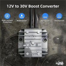 Zasilacz Samochodowy 12 V, Konwerter Podwyższający Napięcie , Kabel Zasilający, 12 V/24 V do 30 V, 3,5 A, Konwerter Podwyższający