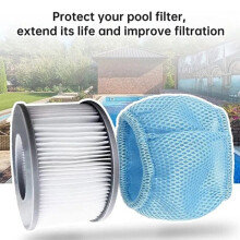 Protective Mesh Nets for MSpa Inflatable Pools, Filter for 2020 MSpa Jacuzzi FD2089, Spa Supplies for
