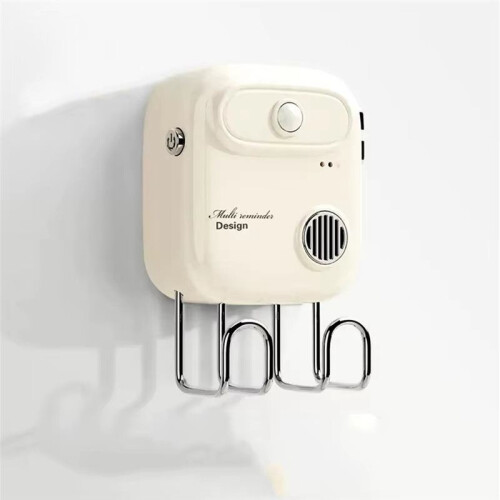 Exit Reminder  Voice Reminder Artifact Automatic Intelligent Induction to Go Out for Forget Your Keys Sensor White 1