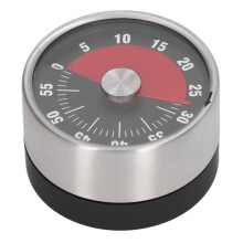 Tbest-keittiöajastin, ruostumattomasta teräksestä valmistettu magneettinen ajastin, magneettinen muotoilu, 70 dB:n hälytys, kulinaarinen