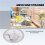 Stainless Steel Drainer Basin Filter Mesh Sink Strainer 3.5 Inch Top Diameter 3
