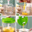 Manual Food Processor Vegetable Chopper,Portable Hand Pull String Garlic Mincer Onion Cutter for Veggies,Ginger,Fruits 4