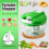 Manual Food Processor Vegetable Chopper,Portable Hand Pull String Garlic Mincer Onion Cutter for Veggies,Ginger,Fruits 2