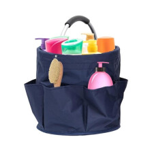 28x28x28cm Foldable Storage Bag, Tool Tote Bag, Gardening Tote Bag, Cylindrical Basket with 6 Pockets