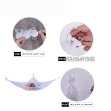2-Piece Hammock Toy Storage Set for Stuffed Animals in a Corner of a Bedroom, 150*100*100cm and 180*120*120cm