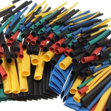 Heat shrink tubing - Box of 280 tubes - Polyolefin - Diameters from 1 to 10mm - 2:1 ratio
