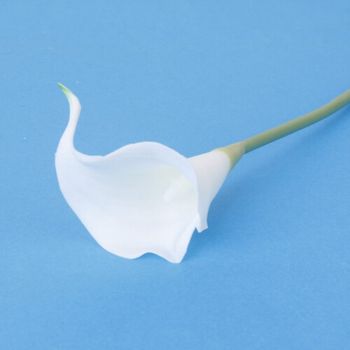 12pcs Calla Simulation Artificial Flower House Decoration - White 2
