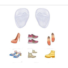 Pairs of Half Insoles, Cushioned Insoles, Silicone Forefoot Half Insoles for Women Wearing