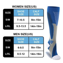 WOVTE 3 Paar Kompressionsstrümpfe für Damen und Herren, bessere abgestufte sportliche Passform.