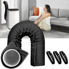 Portable Protective Cover for Air Conditioning Hose, Portable Insulation for Air Conditioner Hose | Foldable and Washable Accessory