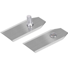 45 x titanium blades for all Husqvarn/Automower/Yardforce/Gardena robotic lawnmowers (3g-0.75 mm) replacement blades