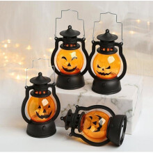 Halloween Lantern - KCVV - LED Pumpkin - Portable - Indoor and Outdoor Decoration - Non-toxic