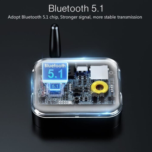 Bluetooth 5.1-ontvanger, Bluetooth AUX/RCA-adapter, Bluetooth-autoadapter 2