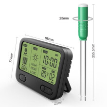 Testeur de sol 4 en 1, hygromètre, humidimètre pour plantes, thermomètre, testeur d'intensité lumineuse