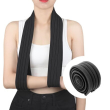 Écharpe de bras OMABETA, sangle de soutien confortable et pratique, orthèse de bras, ceinture de pharmacie, noire