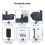 Filtre interne - YOLISTAR - 15W - Débit 1000L/h - Oxygénation - Filtration 3