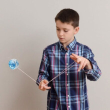 Yo-yo - Non spécifié - Réactif - Lumière LED - Lot de 4 - Plastique - Couleur aléatoire