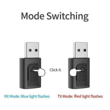 Bluetooth Dongle - USB M135 - Προσαρμογέας 4 σε 1 - Bluetooth 5.0 - Δέκτης/Πομπός - Ασύρματος