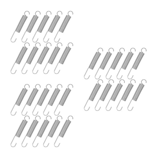 30Pièces Ressort Cisailles Pruning Jardin Acier Argent Durable