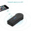 Network accessory, 2-in-1 wireless Bluetooth 5.0 receiver transmitter adapter with 3.5mm jack for car music - Bluetooth v5.0 #E 2