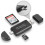 Memory card reader - ZISONIX - RD320 - USB, Micro USB, USB-C - Compatible with SD and Micro SD cards - 4 in 1 2