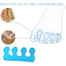 Hallux valgus -ortoosi, 2 paria, varvaskipujen, vaivaisenluun, vasaravarpaiden ja muiden kipujen lievitykseen - Sininen