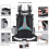 KITYTETY Pet Backpack - Foldable - 600D Oxford - Breathable - Side Pockets 2