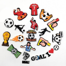 Crocs Pins - Accessoires - 36 stuks - Schoendecoratie - Kindercadeaus - Voetbal