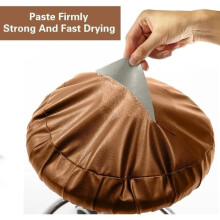 Leather Repair Patch, 50x137cm Leather Adhesive Roll, Coffee-Colored Patch for Sofas, Handbags, Jackets, Car Seats