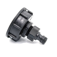 S60x6 fitting with male end for 1000 litre tank